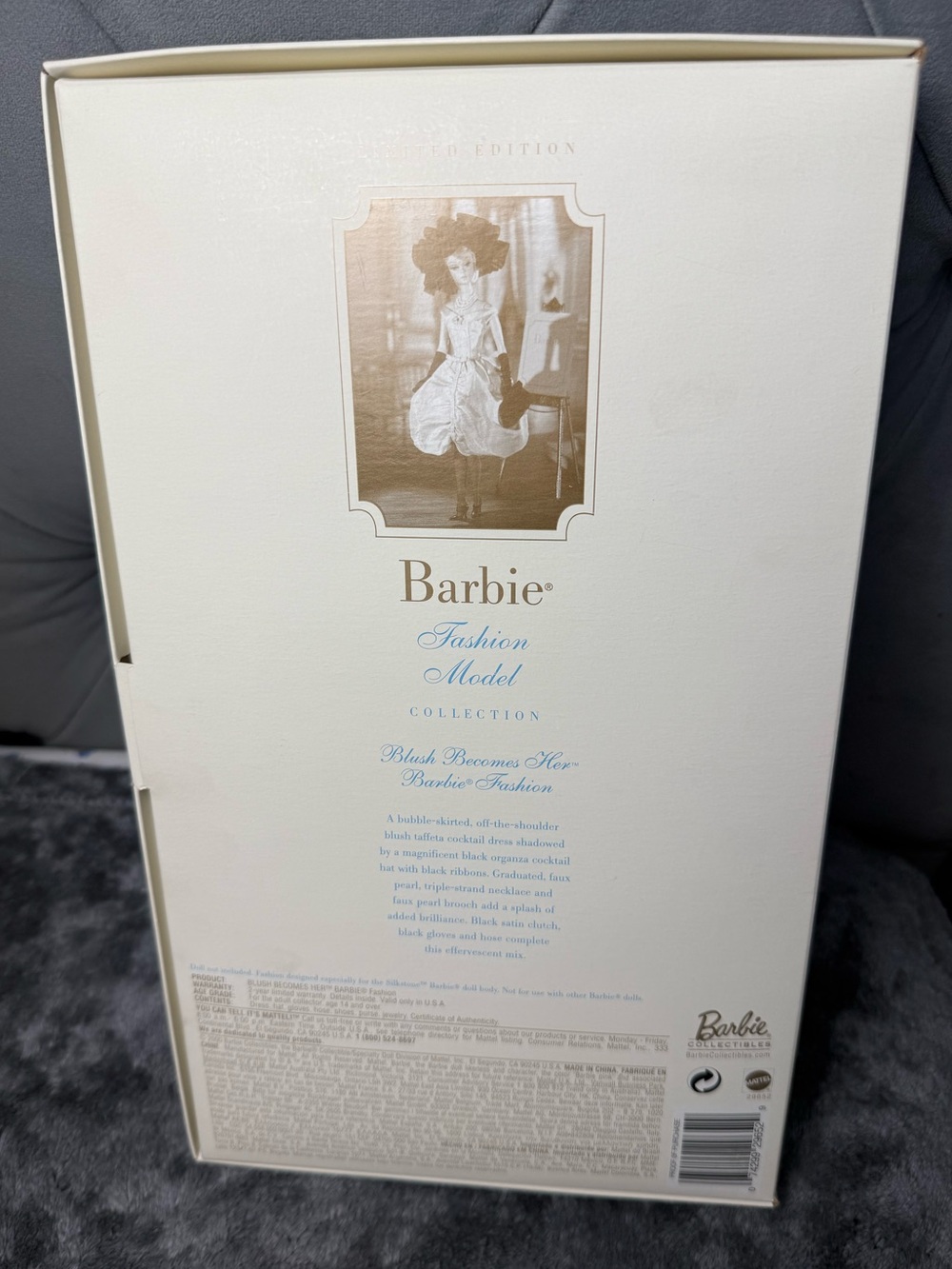 2000 Barbie Fashion Model Collection "Blush Becomes Her" outfit set - Picture 4 of 4